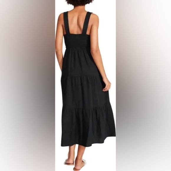 Steve Madden Black Textured Dress - Picture 4 of 12